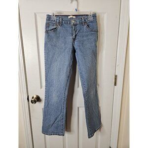 Levi's 550 Women's Boot Cut Relaxed Fit size 6s X 29 Blue Jeans